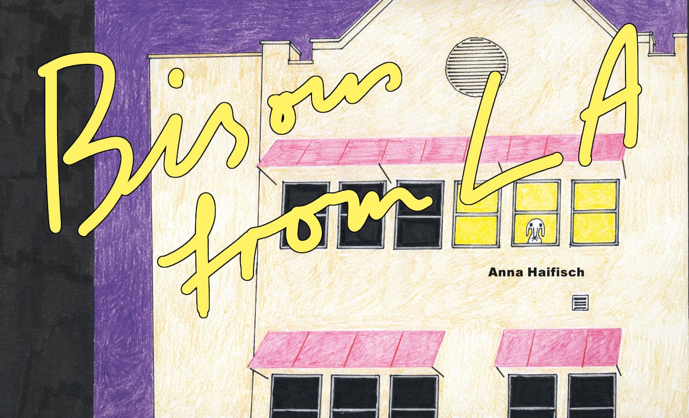 Bisous from L.A., le nouveau livre d'Anna Haifisch aux éditions Misma